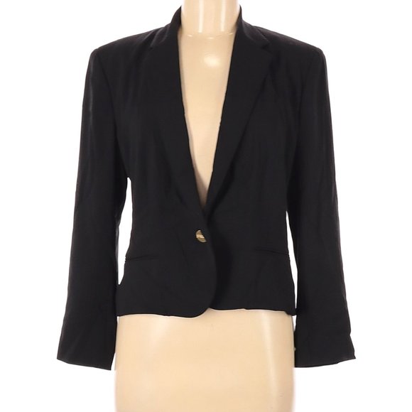 Ralph Lauren Purple Label Jackets & Coats | Ralph Lauren Purple Label Silk Cropped Blazer | Poshmark